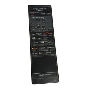 Realistic Remote Model 82 Universal Remote Control Tested